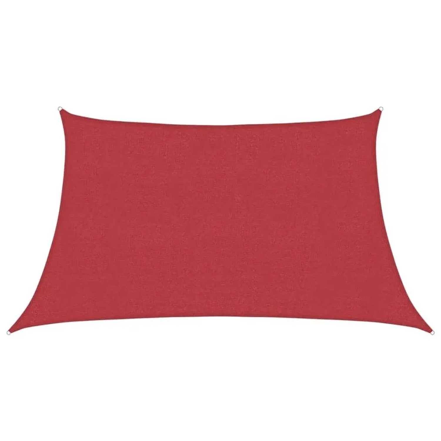 vidaXL Sonnensegel 160 g/m² Rot 3/4x2 m HDPE 311653 von VIDAXL