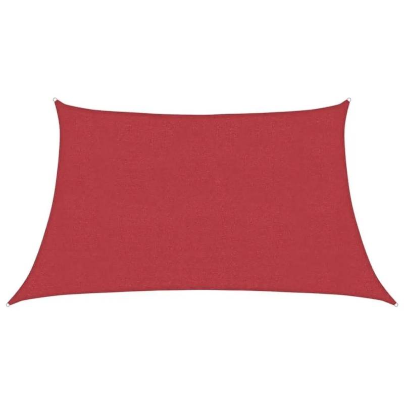 vidaXL Sonnensegel 160 g/m² Rot 3/4x2 m HDPE 311653 vidaXL Sonnensegel 160 g/m² Rot 3/4x2 m HDPE 311653 von VIDAXL