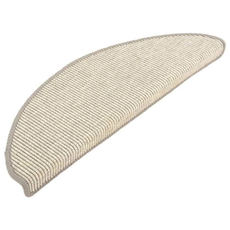 vidaXL Stufenmatten 15 Stk 65x21x4 cm Silber Halbrund Groß 326901 vidaXL Stufenmatten 15 Stk 65x21x4 cm Silber Halbrund Groß 326901 von VIDAXL