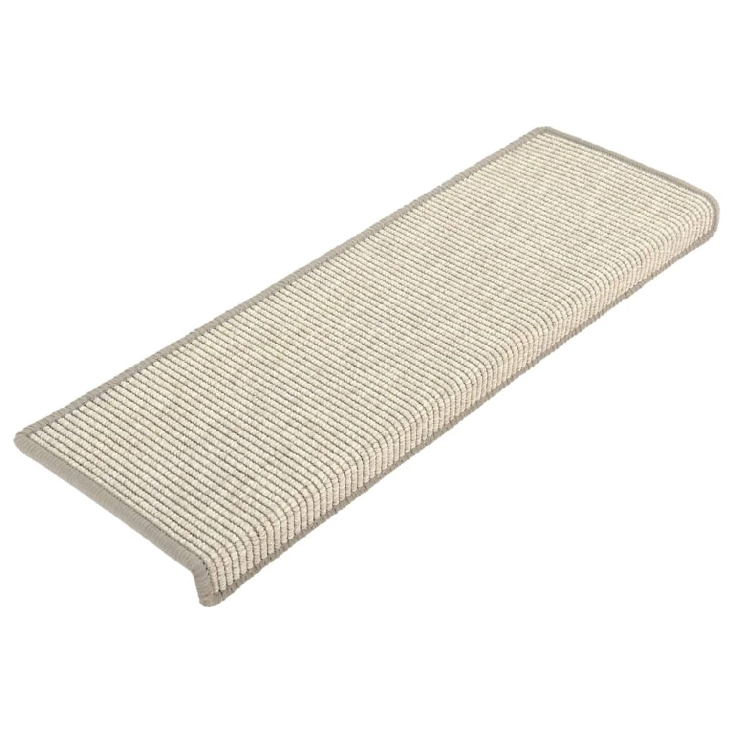 vidaXL Stufenmatten 15 Stk 65x21x4 cm Silber Rechteckiger Rand 326907 vidaXL Stufenmatten 15 Stk 65x21x4 cm Silber Rechteckiger Rand 326907 von VIDAXL
