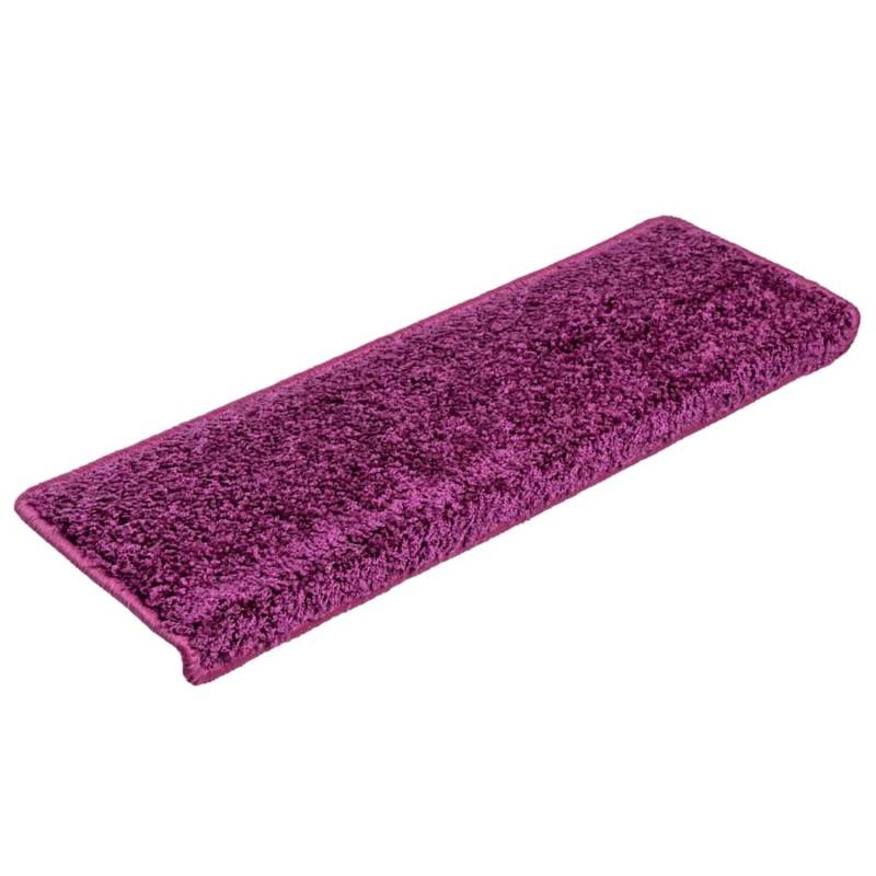 vidaXL Stufenmatten 20 Stk 65x21x4 cm Violett Rechteckiger Rand 3365856 vidaXL Stufenmatten 20 Stk 65x21x4 cm Violett Rechteckiger Rand 3365856 von VIDAXL