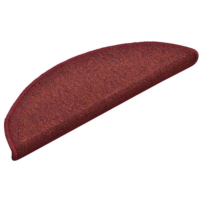 vidaXL Stufenmatten 30 Stk 56x17x3 cm Bordeaux Halbrund 3365747 vidaXL Stufenmatten 30 Stk 56x17x3 cm Bordeaux Halbrund 3365747 von VIDAXL