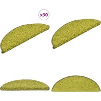 vidaXL Stufenmatten 30 Stk. Grün 56x17x3 cm von VIDAXL