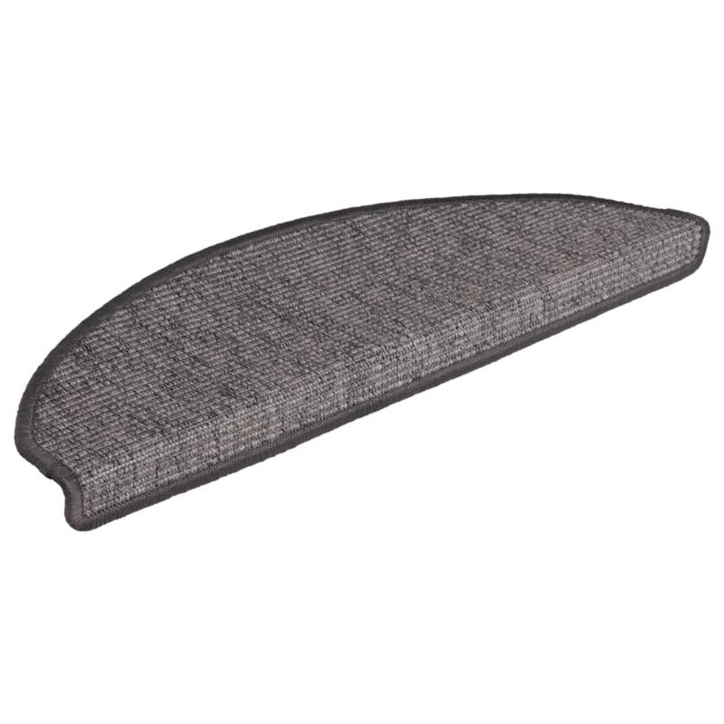 vidaXL Stufenmatten Selbstklebend 15 Stk. Grau und Beige 65x21x4 cm von VIDAXL