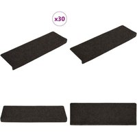 vidaXL Stufenmatten Selbstklebend 30 Stk. Dunkelbraun 65x21x4 cm vidaXL Stufenmatten Selbstklebend 30 Stk. Dunkelbraun 65x21x4 cm von VIDAXL