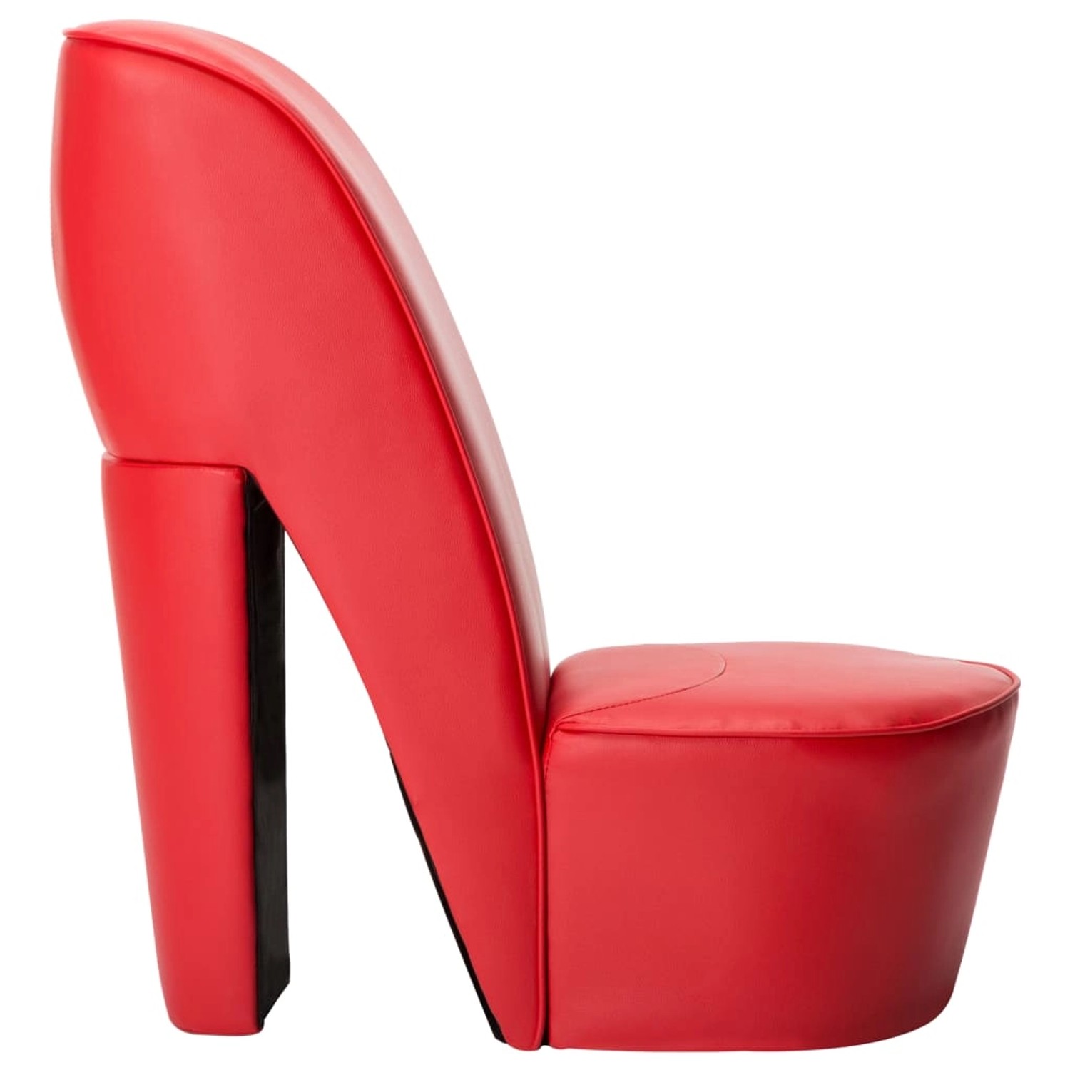 vidaXL Stuhl in Stöckelschuh-Form Rot Kunstleder vidaXL Stuhl in Stöckelschuh-Form Rot Kunstleder von VIDAXL