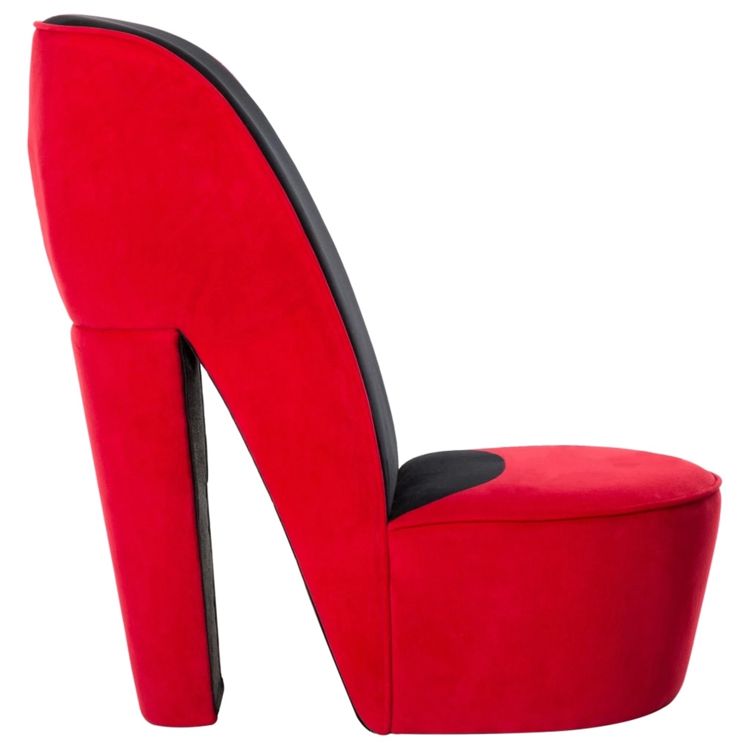 vidaXL Stuhl in Stöckelschuh-Form Rot Samt vidaXL Stuhl in Stöckelschuh-Form Rot Samt von VIDAXL
