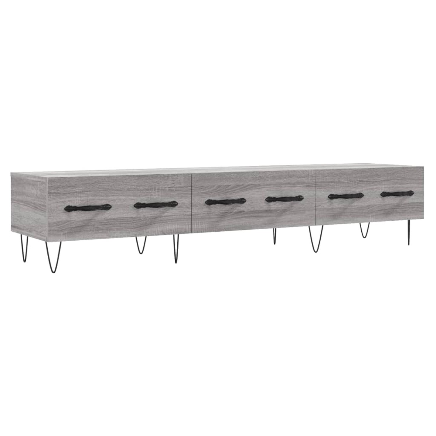 vidaXL TV-Schrank Grau Sonoma 150x36x30 cm Holzwerkstoff  Modell 3 von VIDAXL