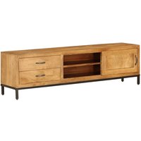 TV-Schrank,TV-Möbel Mangoholz Massiv 140 x 30 x 40 cm vidaXL von BONNEVIE