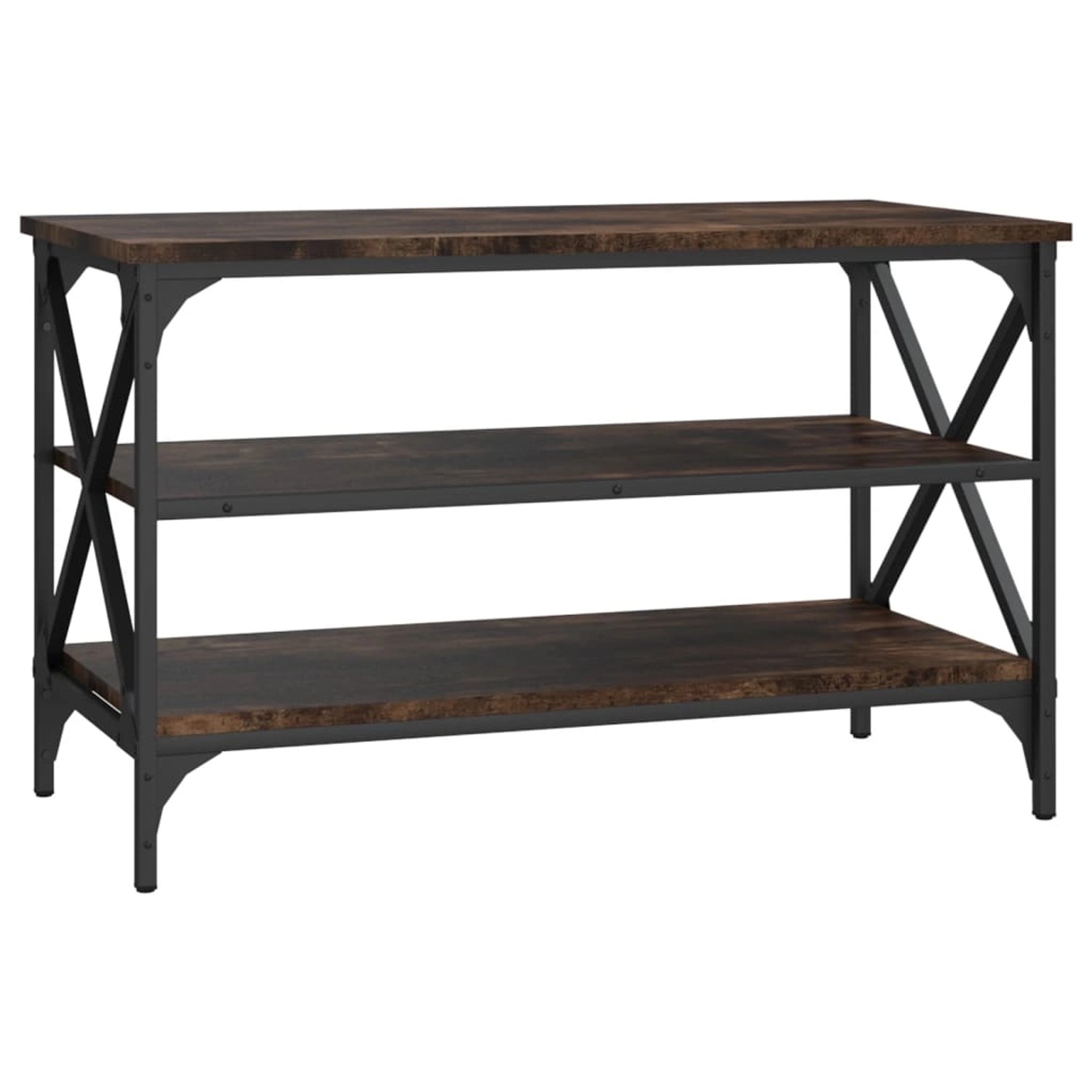 vidaXL TV-Schrank Räuchereiche 80x40x50 cm Holzwerkstoff 825789 von VIDAXL