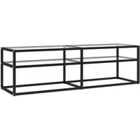 Riceel - vidaXL TV-Schrank Transparent 140x40x40,5 cm Hartglas von RICEEL