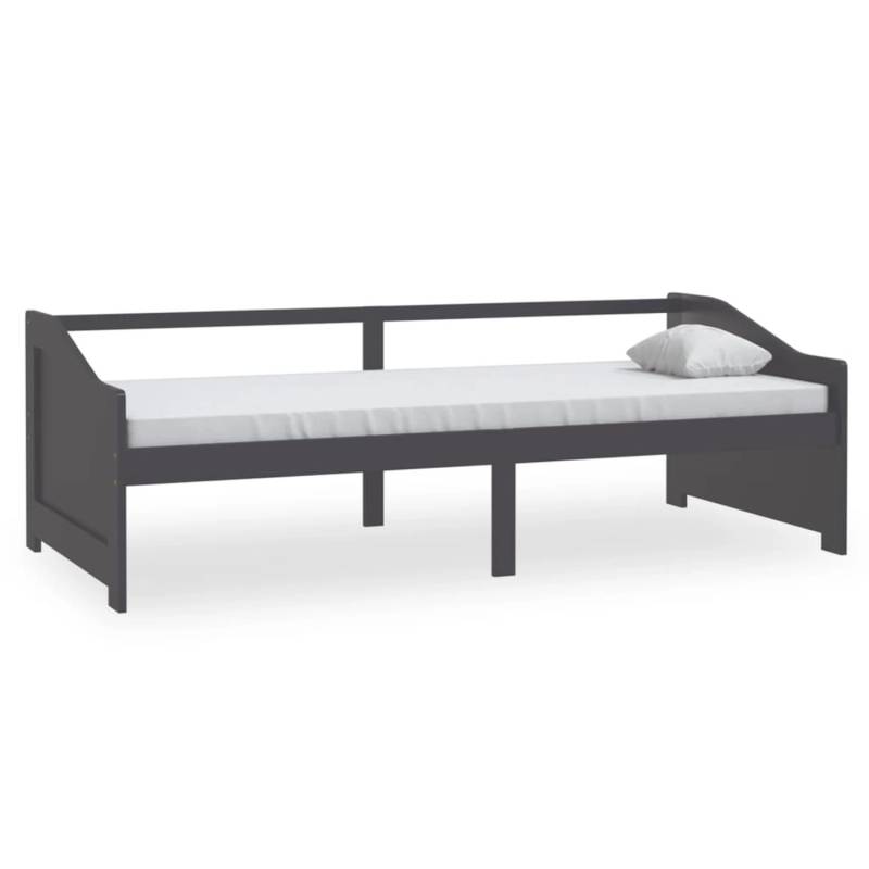 vidaXL Tagesbett 3-Sitzer Dunkelgrau Massivholz Kiefer 90x200 cm1115465 von VIDAXL