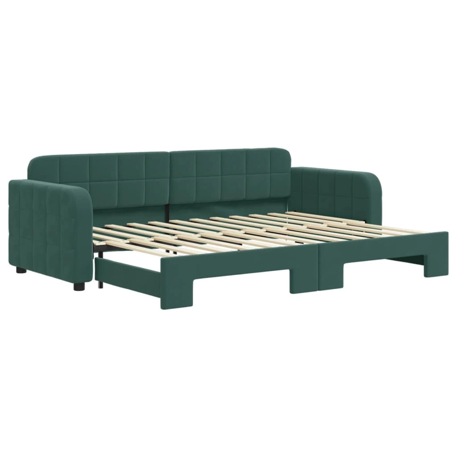 vidaXL Tagesbett Ausziehbar Dunkelgrün 80x200 cm Samt1909277 vidaXL Tagesbett Ausziehbar Dunkelgrün 80x200 cm Samt1909277 von VIDAXL