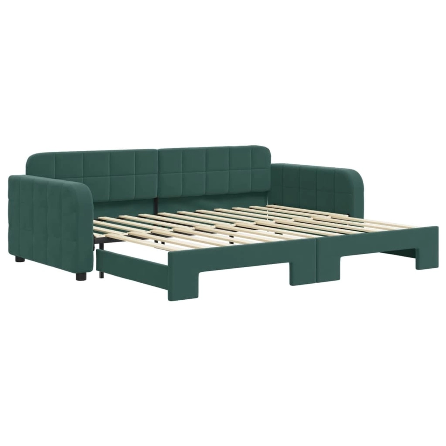 vidaXL Tagesbett Ausziehbar Dunkelgrün 90x200 cm Samt1886501 vidaXL Tagesbett Ausziehbar Dunkelgrün 90x200 cm Samt1886501 von VIDAXL