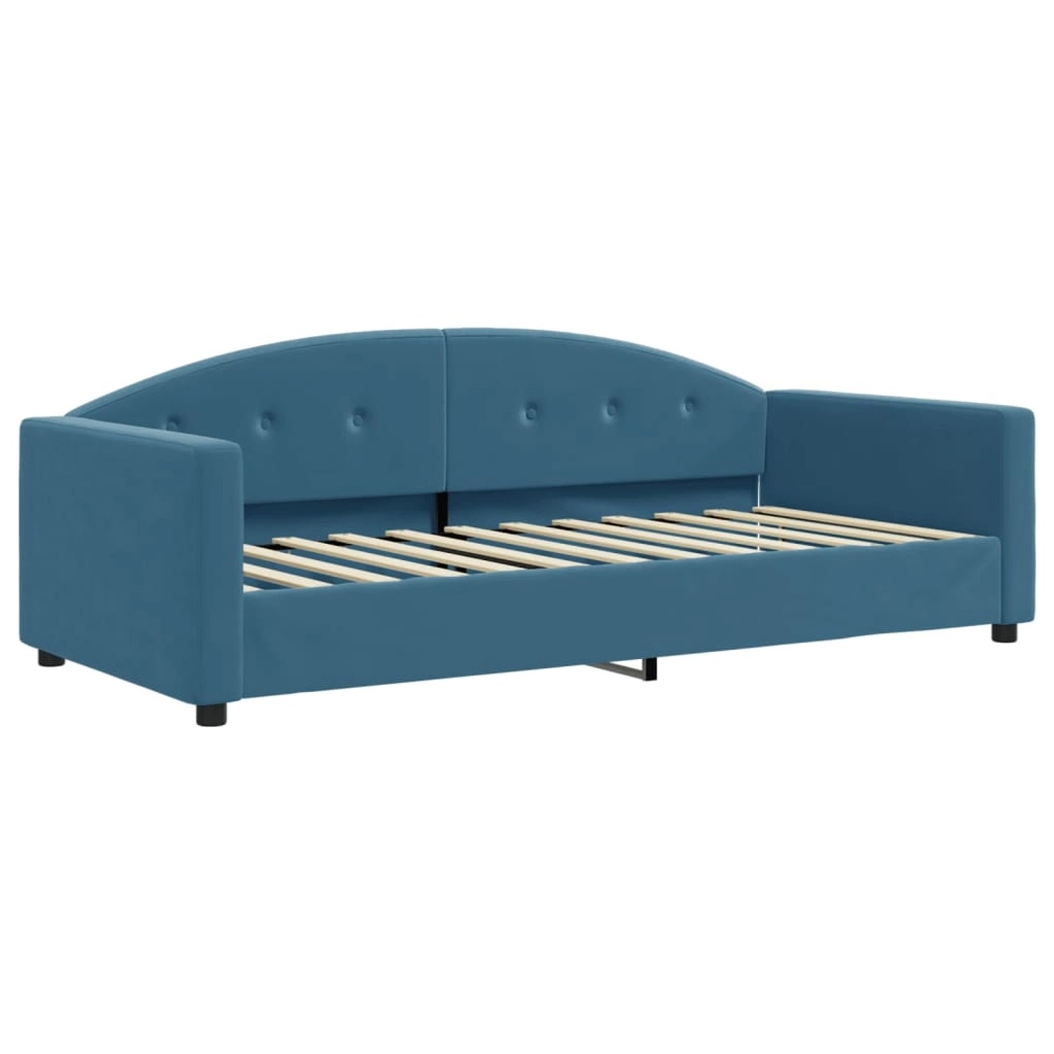 vidaXL Tagesbett Blau 90x200 cm Samt1851835 vidaXL Tagesbett Blau 90x200 cm Samt1851835 von VIDAXL