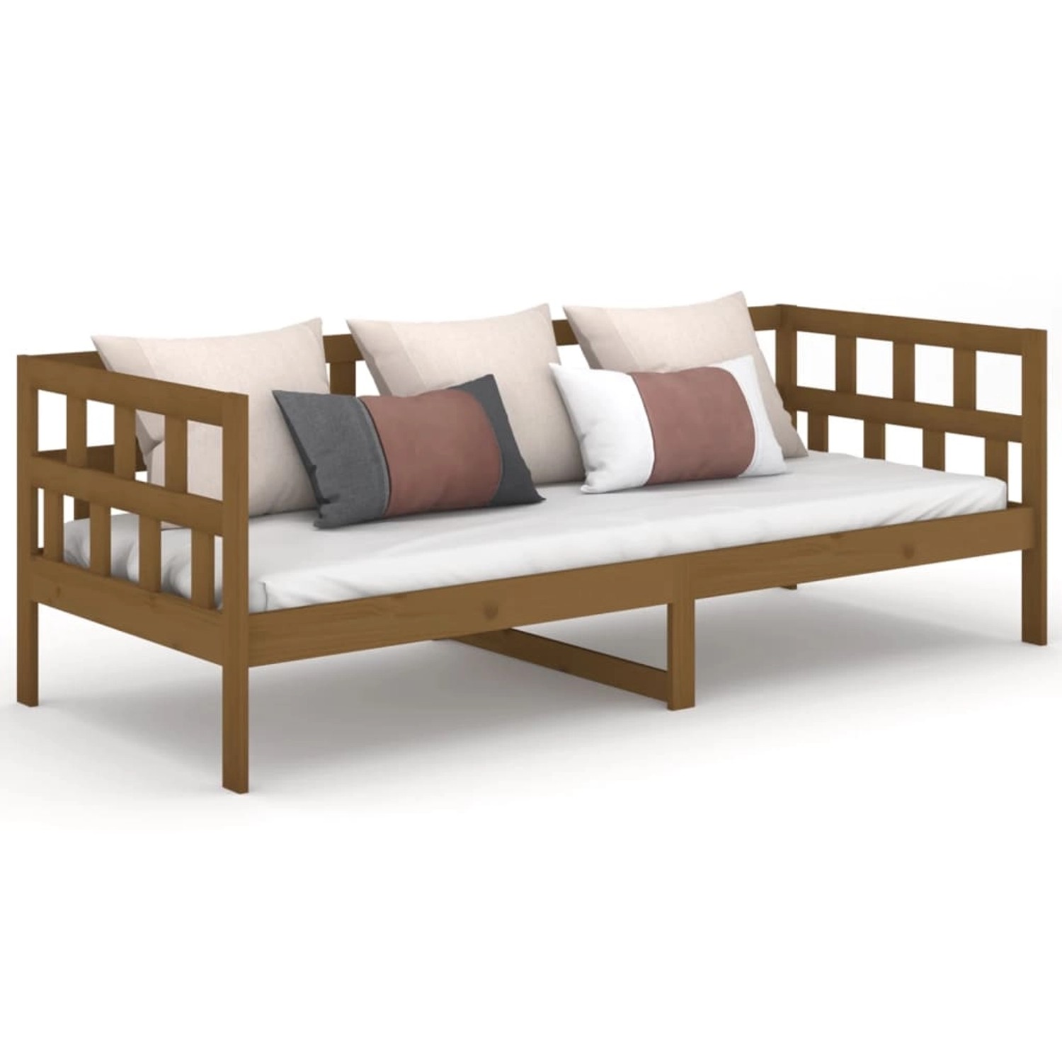 vidaXL Tagesbett Honigbraun Massivholz Kiefer 80x200 cm1279731 vidaXL Tagesbett Honigbraun Massivholz Kiefer 80x200 cm1279731 von VIDAXL