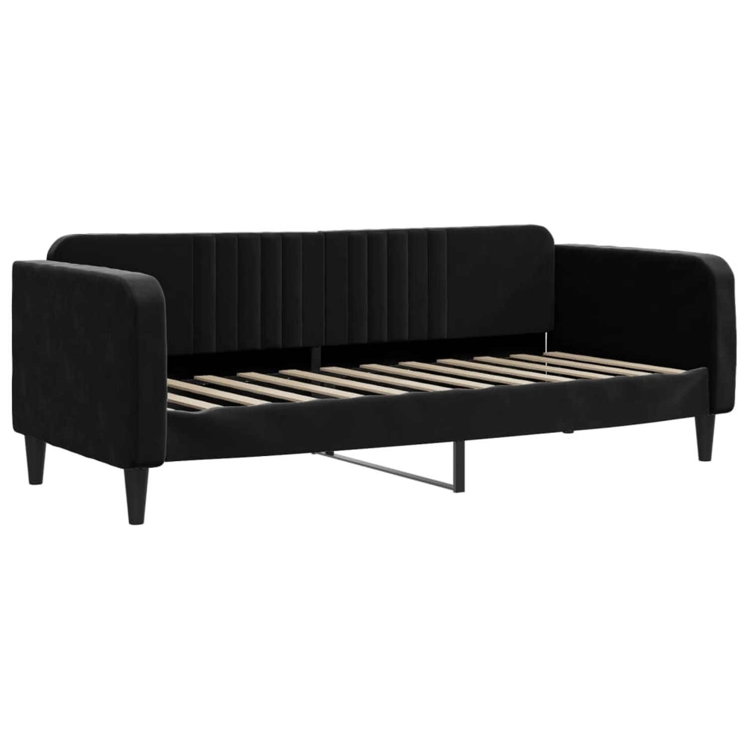 vidaXL Tagesbett Schwarz 80x200 cm Samt1842504 vidaXL Tagesbett Schwarz 80x200 cm Samt1842504 von VIDAXL
