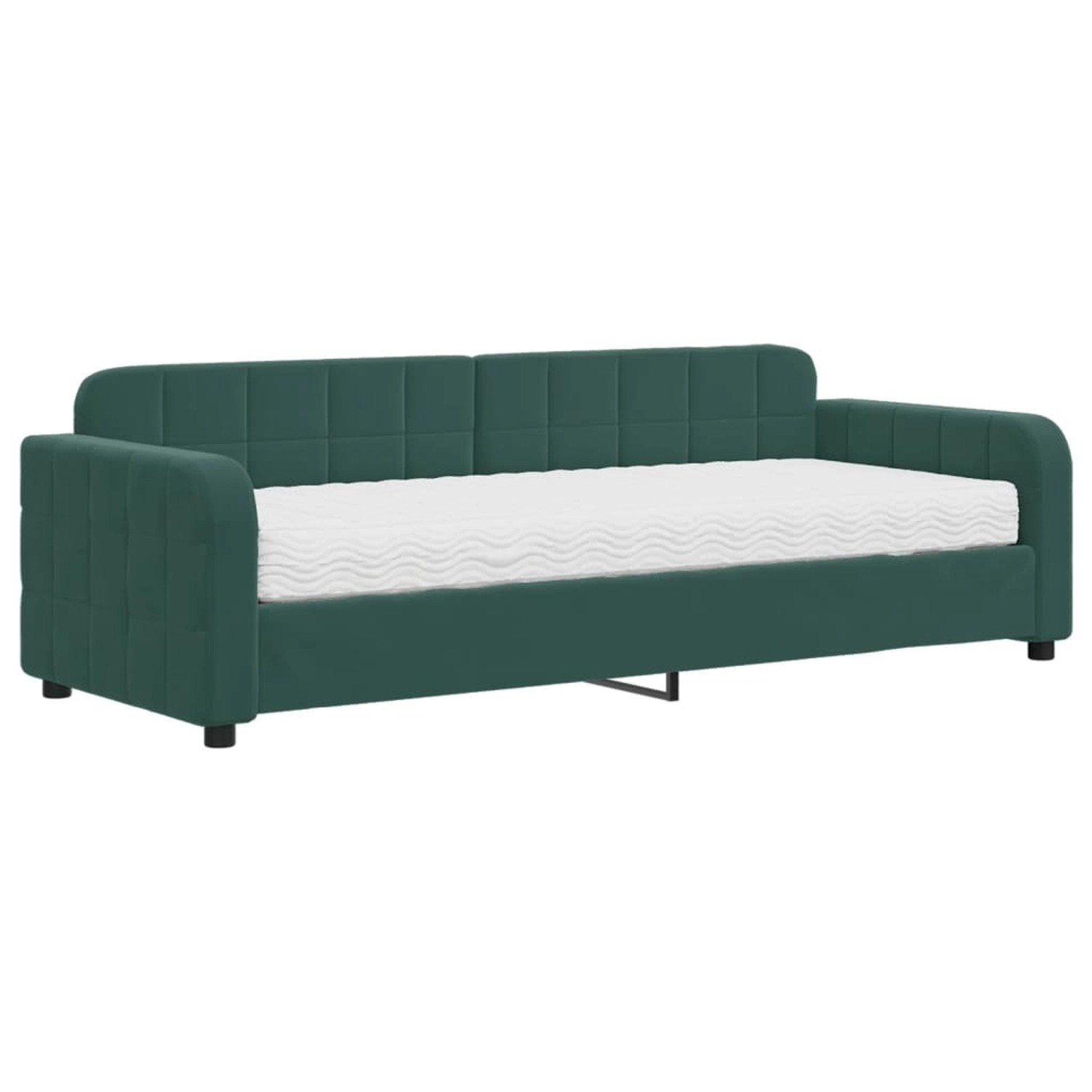vidaXL Tagesbett mit Matratze Dunkelgrün 80x200 cm Samt1843881 vidaXL Tagesbett mit Matratze Dunkelgrün 80x200 cm Samt1843881 von VIDAXL