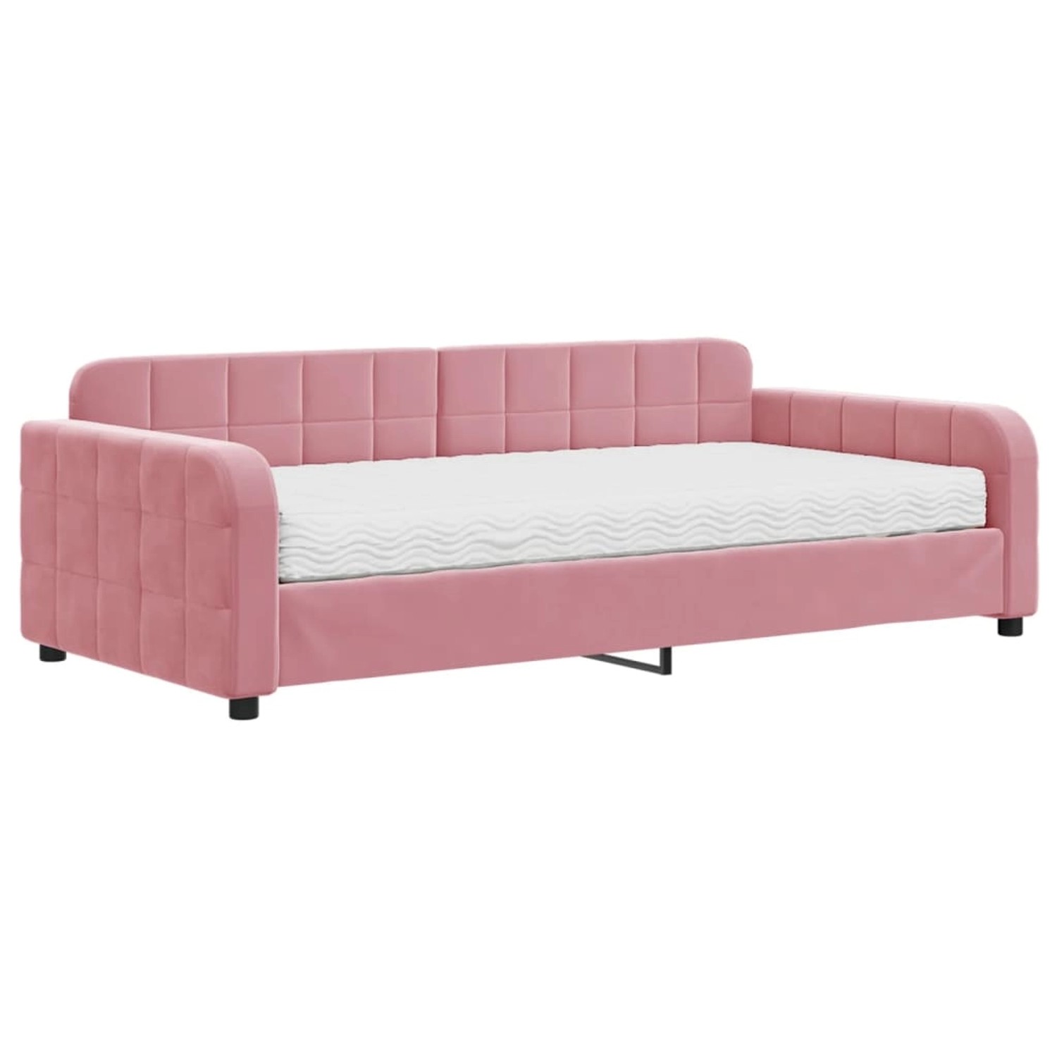 vidaXL Tagesbett mit Matratze Rosa 100x200 cm Samt1843896 vidaXL Tagesbett mit Matratze Rosa 100x200 cm Samt1843896 von VIDAXL