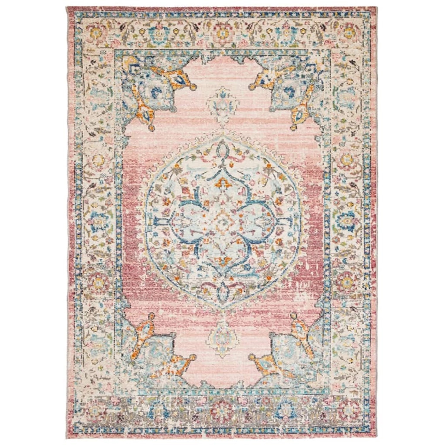 vidaXL Teppich Arbizu Indoor Und Outdoor Vintagedesign 200x280 Cm 1931044 vidaXL Teppich Arbizu Indoor Und Outdoor Vintagedesign 200x280 Cm 1931044 von VIDAXL