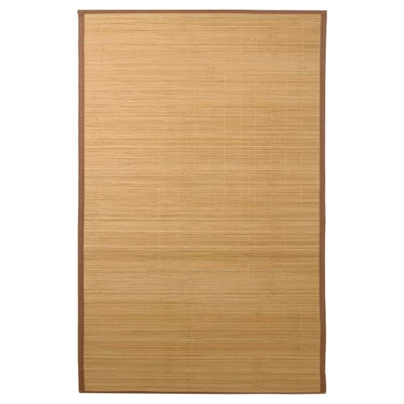 vidaXL Teppich Bambus 100 X 160 Cm Braun 605266 von VIDAXL