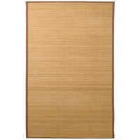 Teppich Bambus 100 x 160 cm Braun Vidaxl von VIDAXL