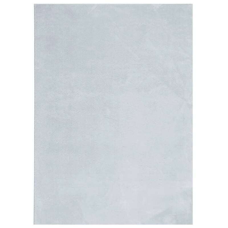 vidaXL Teppich Huarte Kurzflor Weich Und Waschbar Blau 200x280 Cm 1932619 von VIDAXL