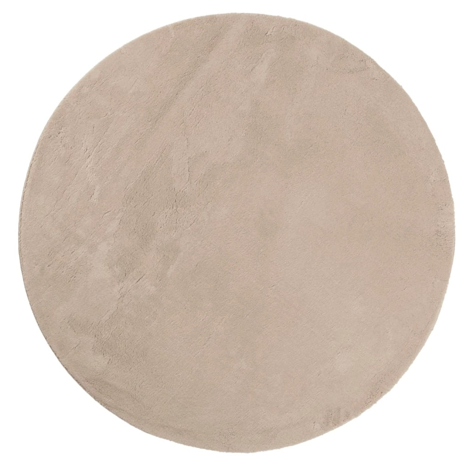 vidaXL Teppich Huarte Kurzflor Weich Und Waschbar Sandfarben  200 Cm 1932603 von VIDAXL