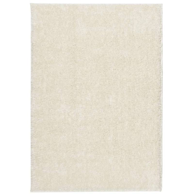 vidaXL Teppich Istan Hochflor Glänzend Creme 160x230 Cm 1935245 vidaXL Teppich Istan Hochflor Glänzend Creme 160x230 Cm 1935245 von VIDAXL