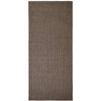 Bonnevie - Teppich,Fußmatte Natur Sisal 66x150 cm Braun vidaXL von BONNEVIE