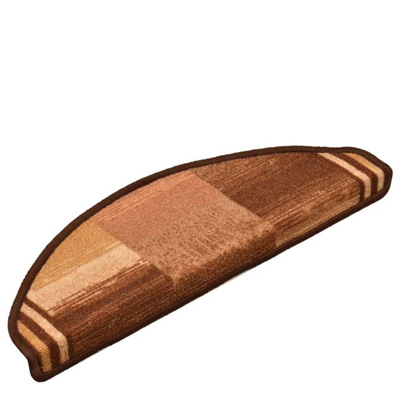 VidaXL Treppenmatten Selbstklebend 15 Stk. Braun 65x21x4 cm von VIDAXL