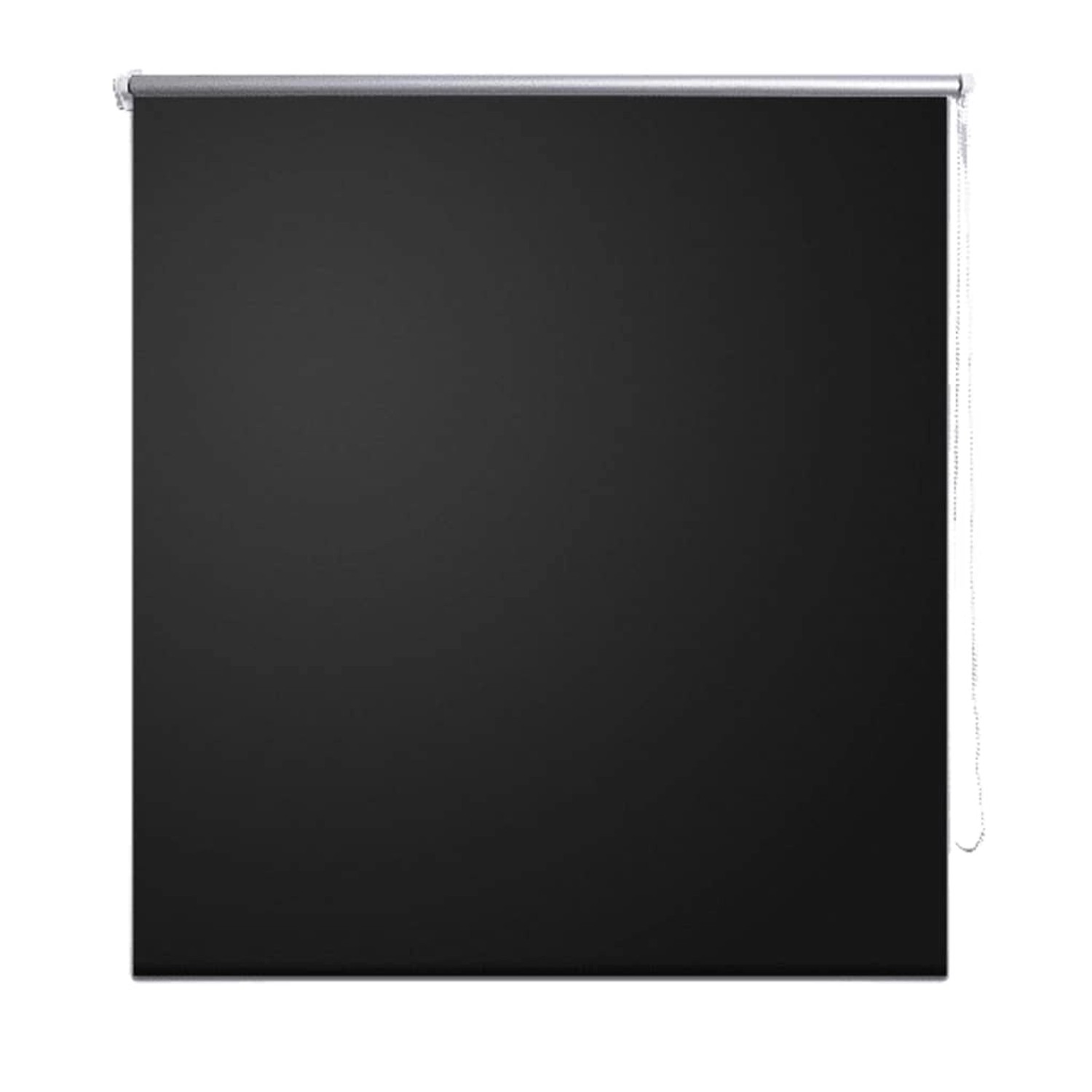 vidaXL Verdunkelungsrollo Rollo 120 x 230 cm Schwarz von VIDAXL