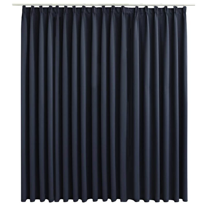 vidaXL Verdunkelungsvorhang mit Haken Anthrazit 290 x 245 cm von VIDAXL