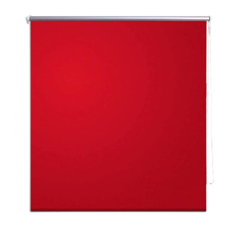 vidaXL Verdunklungsrollo Verdunkelungsrollo Rollo 60x120 Rot von VIDAXL