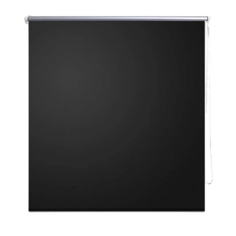 vidaXL Verdunklungsrollo Verdunkelungsrollo Rollo 60x120 Schwarz von VIDAXL