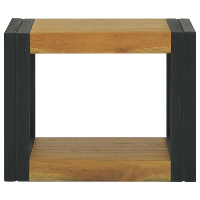 vidaXL Wand-Badregal 45x45x35 cm Massivholz Teak Modell 1 von VIDAXL
