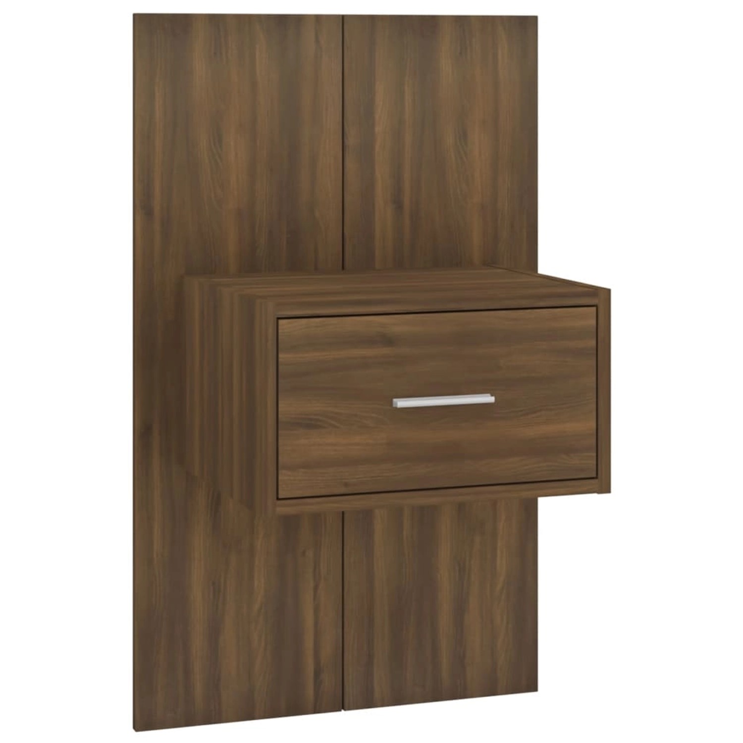 vidaXL Wand-Nachttisch Braun Eichen-Optik Holzwerkstoff Modell 3 von VIDAXL