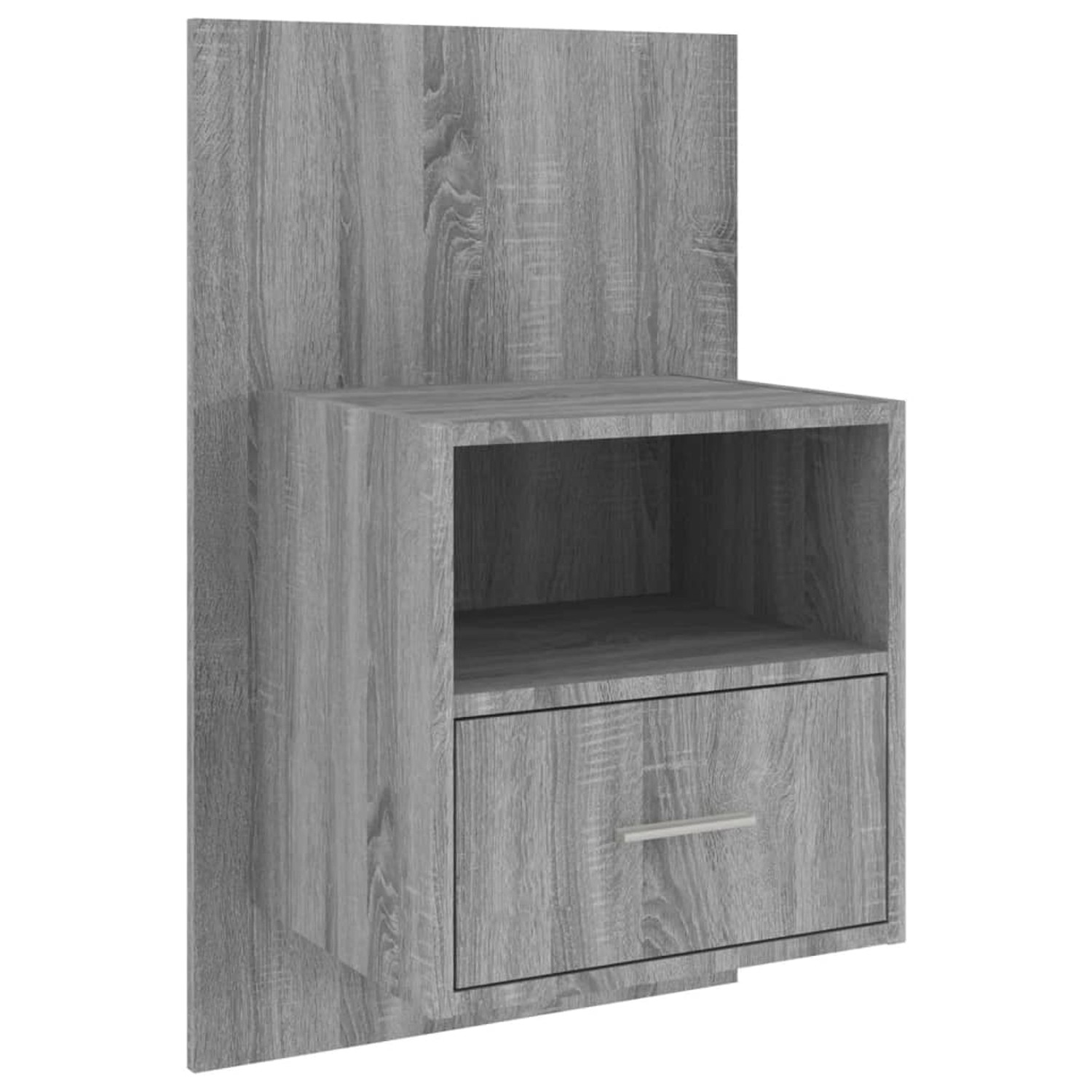 vidaXL Wand-Nachttisch Grau Sonoma Holzwerkstoff Modell 1 vidaXL Wand-Nachttisch Grau Sonoma Holzwerkstoff Modell 1 von VIDAXL