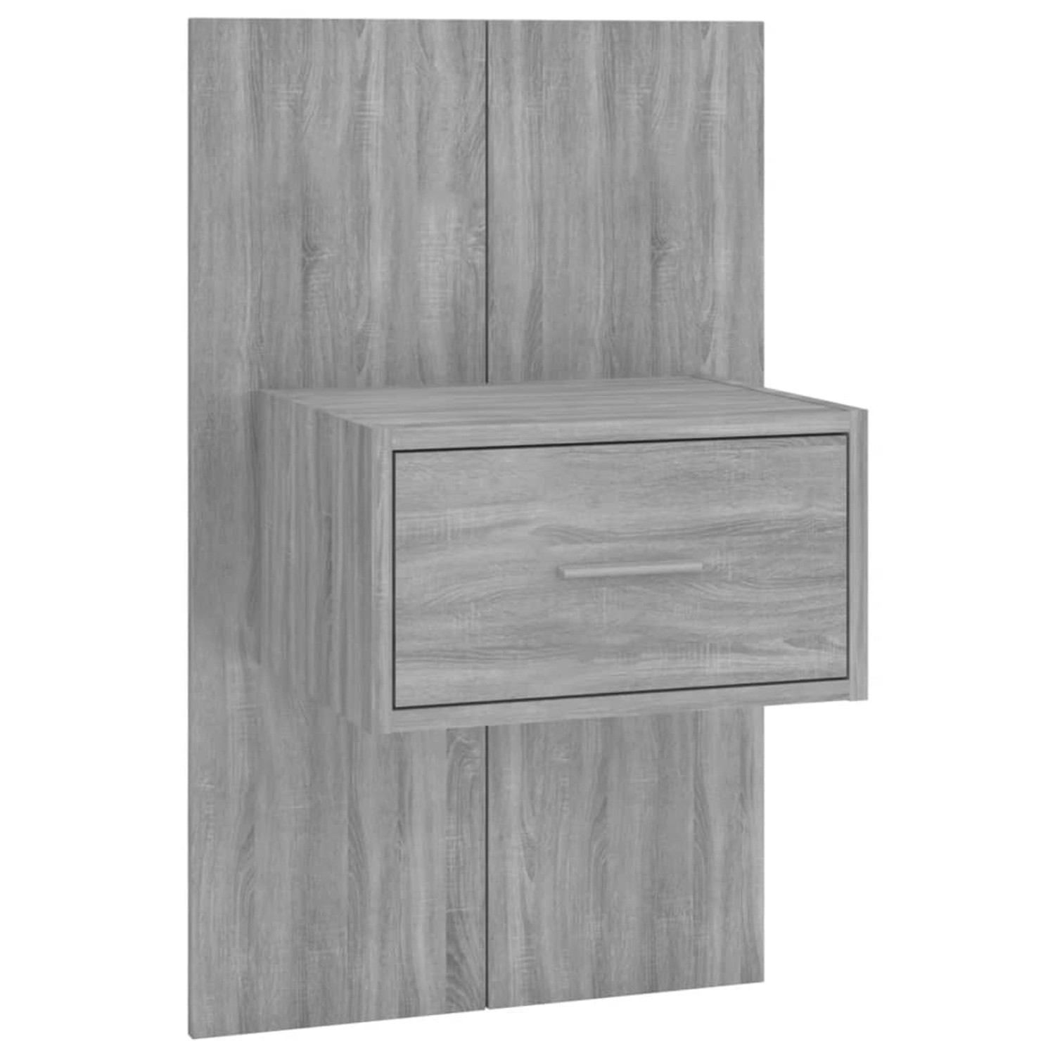vidaXL Wand-Nachttisch Grau Sonoma Holzwerkstoff Modell 3 vidaXL Wand-Nachttisch Grau Sonoma Holzwerkstoff Modell 3 von VIDAXL