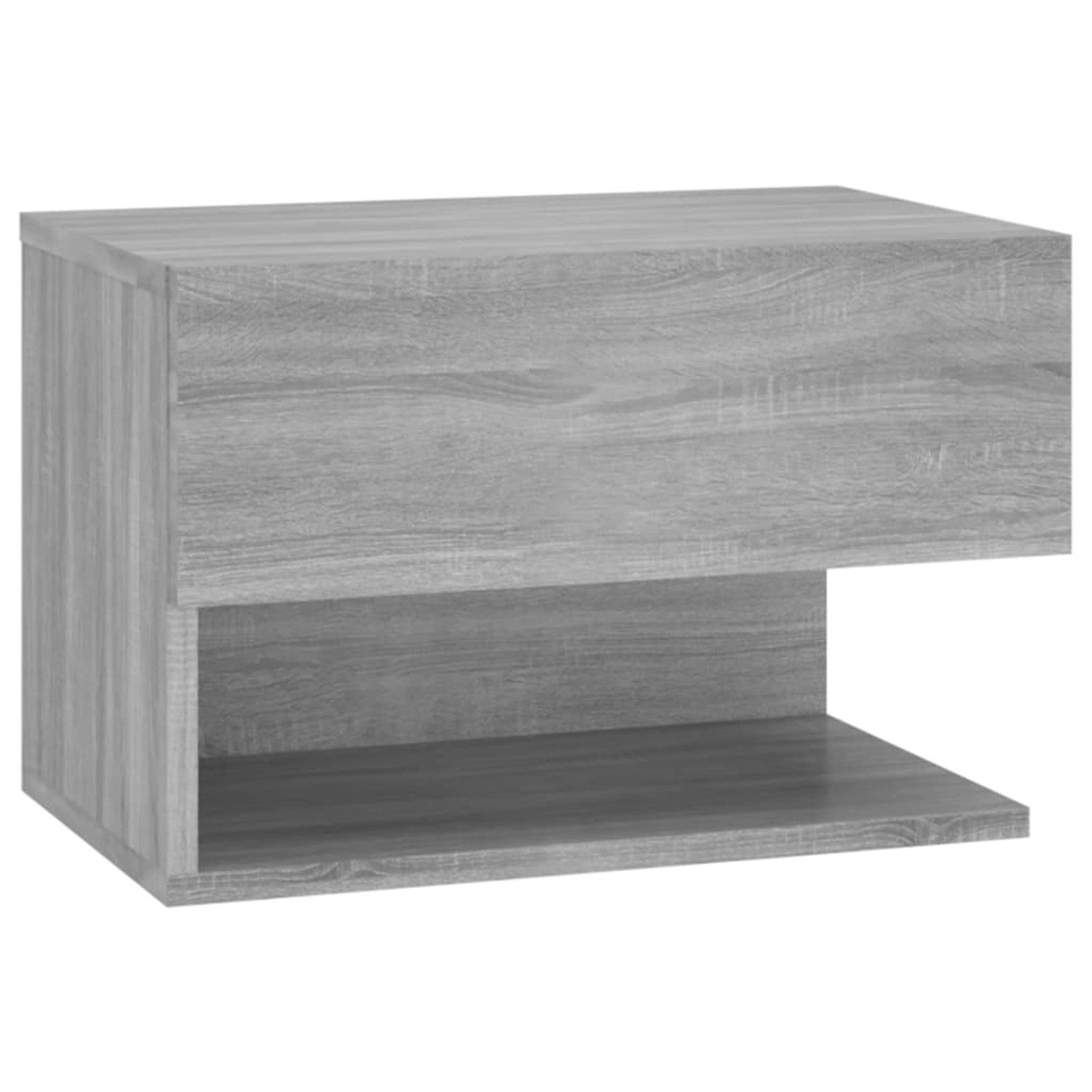 vidaXL Wand-Nachttisch Grau Sonoma Holzwerkstoff Modell 4 vidaXL Wand-Nachttisch Grau Sonoma Holzwerkstoff Modell 4 von VIDAXL
