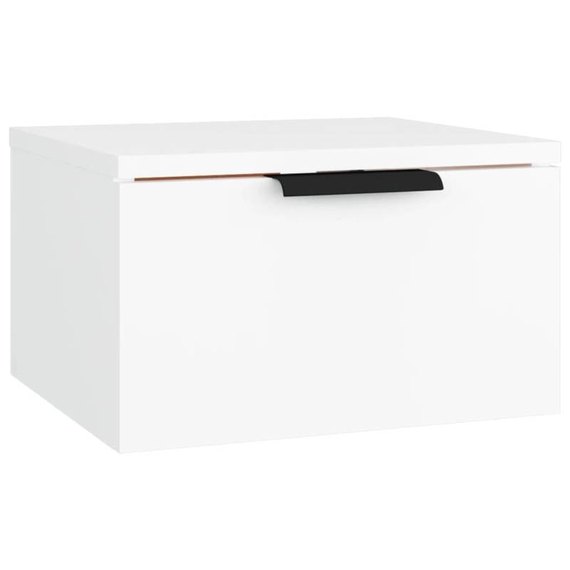 vidaXL Wand-Nachttisch Weiß 34x30x20 cm von VIDAXL