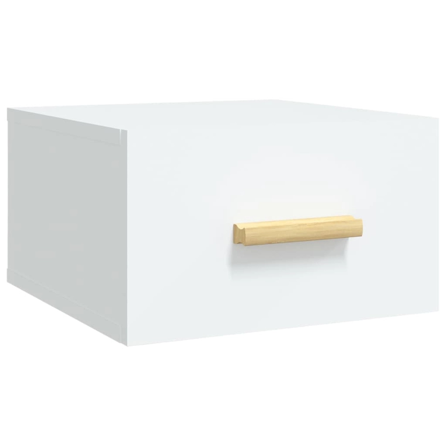 vidaXL Wand-Nachttisch Weiß 35x35x20 cm von VIDAXL