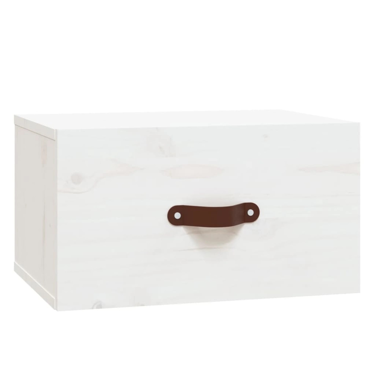 vidaXL Wand-Nachttisch Weiß 40x29,5x22 cm von VIDAXL