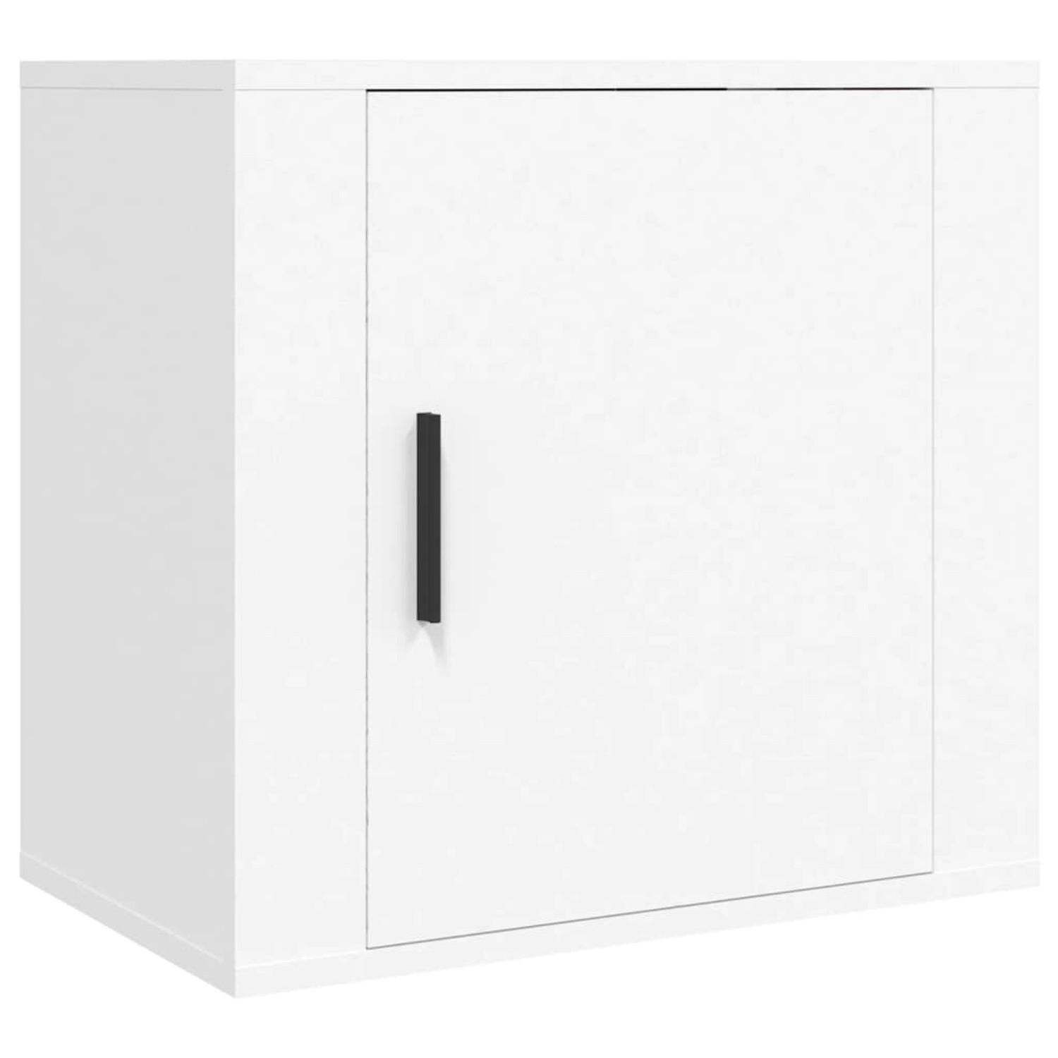 vidaXL Wand-Nachttisch Weiß 50x30x47 cm von VIDAXL