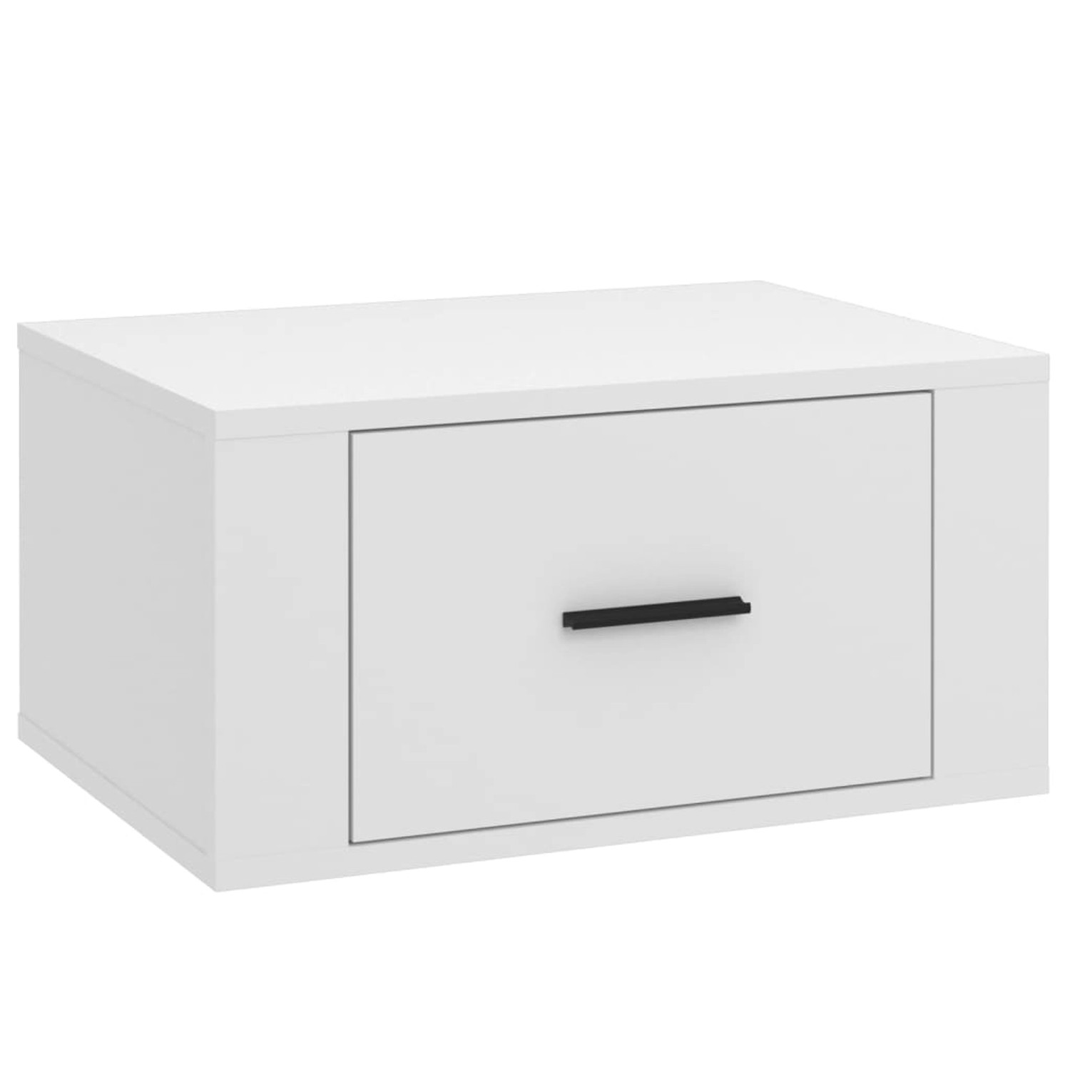 vidaXL Wand-Nachttisch Weiß 50x36x25 cm von VIDAXL