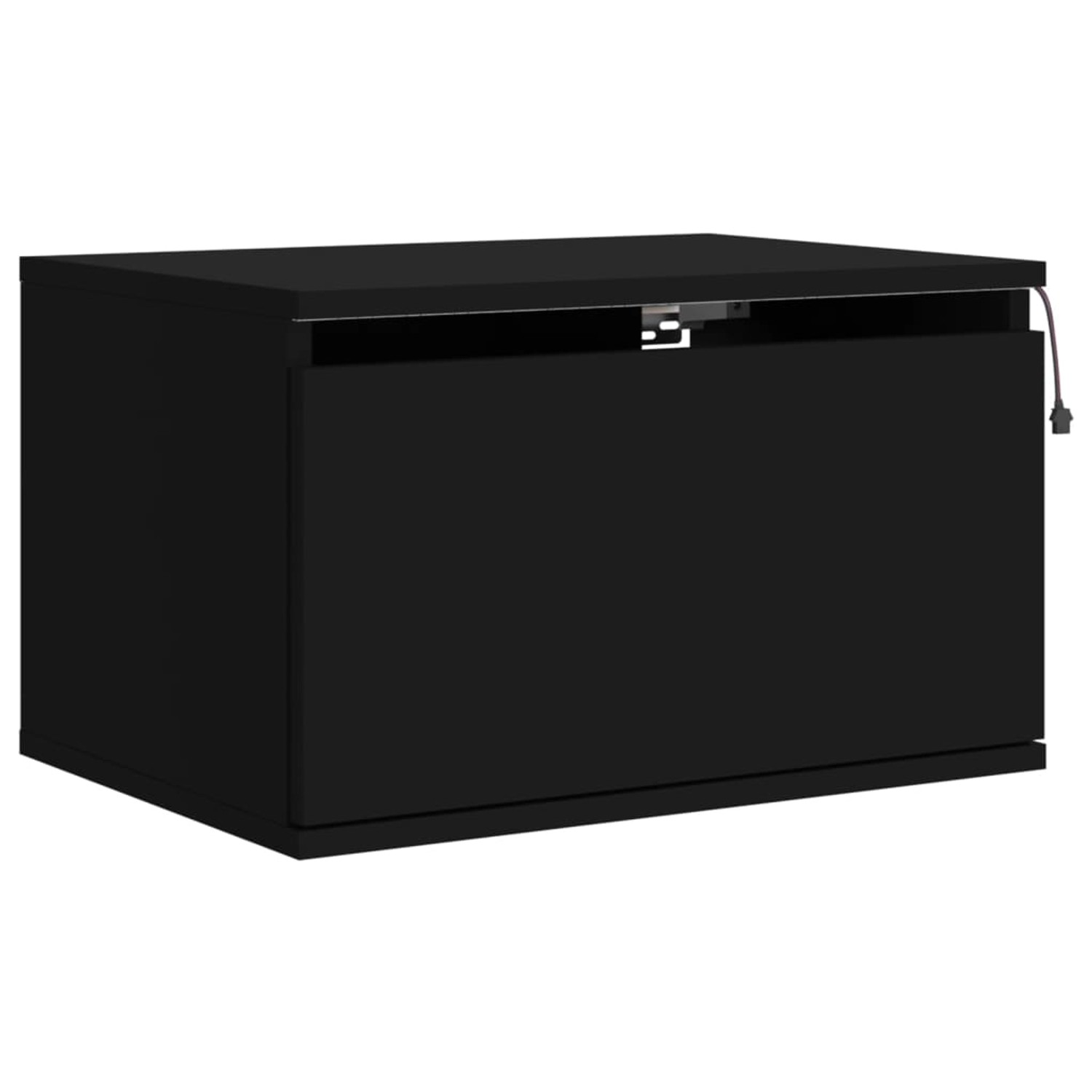 vidaXL Wand-Nachttisch mit LED-Leuchten Schwarz Modell 3 vidaXL Wand-Nachttisch mit LED-Leuchten Schwarz Modell 3 von VIDAXL