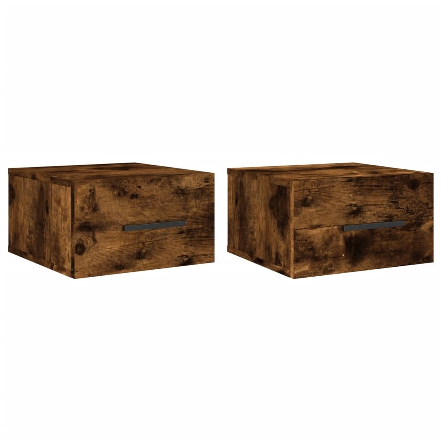 vidaXL Wand-Nachttische 2 Stk Räuchereiche 35x35x20 cm Modell 2 vidaXL Wand-Nachttische 2 Stk Räuchereiche 35x35x20 cm Modell 2 von VIDAXL