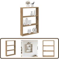 vidaXL Wandregal Artisan-Eiche 43x9x60 cm Holzwerkstoff von VIDAXL
