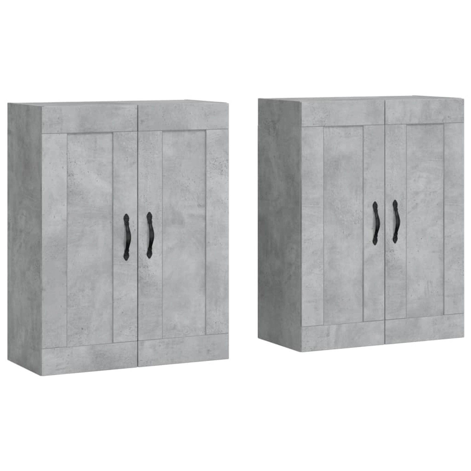 vidaXL Wandschränke 2 Stk Betongrau Holzwerkstoff 3198013 vidaXL Wandschränke 2 Stk Betongrau Holzwerkstoff 3198013 von VIDAXL