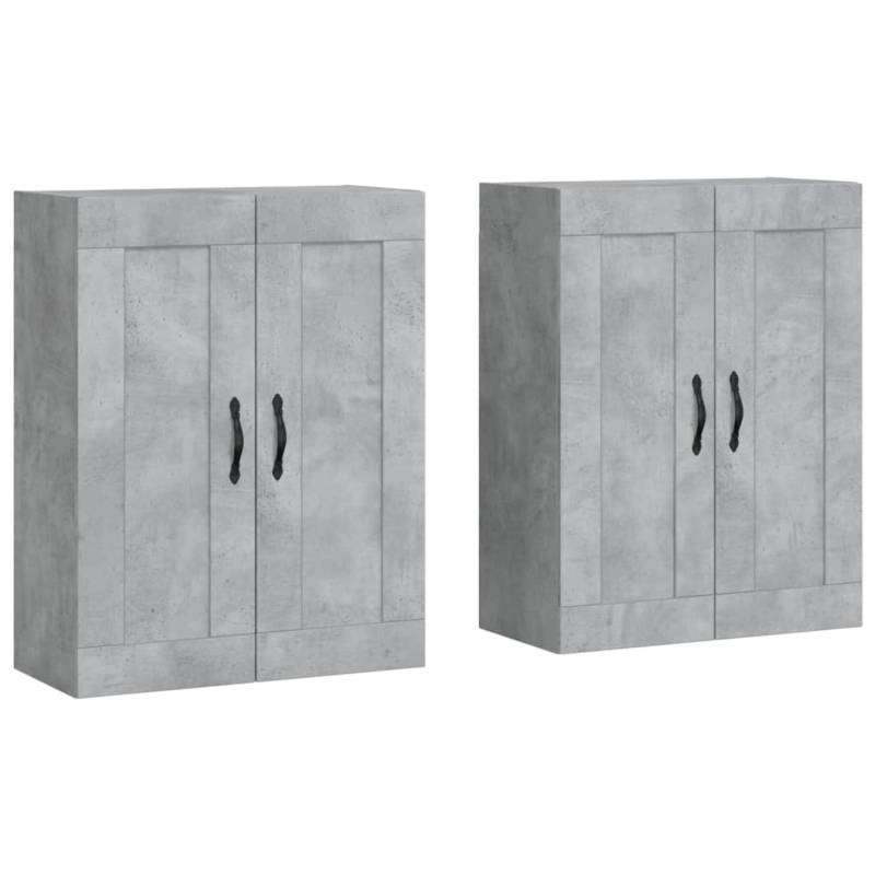 vidaXL Wandschränke 2 Stk Betongrau Holzwerkstoff 3198013 vidaXL Wandschränke 2 Stk Betongrau Holzwerkstoff 3198013 von VIDAXL
